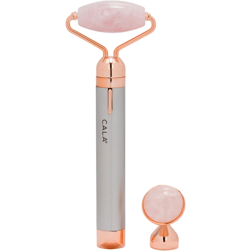 CALA 2-in-1 Rose Quartz Sonic Facial Massager