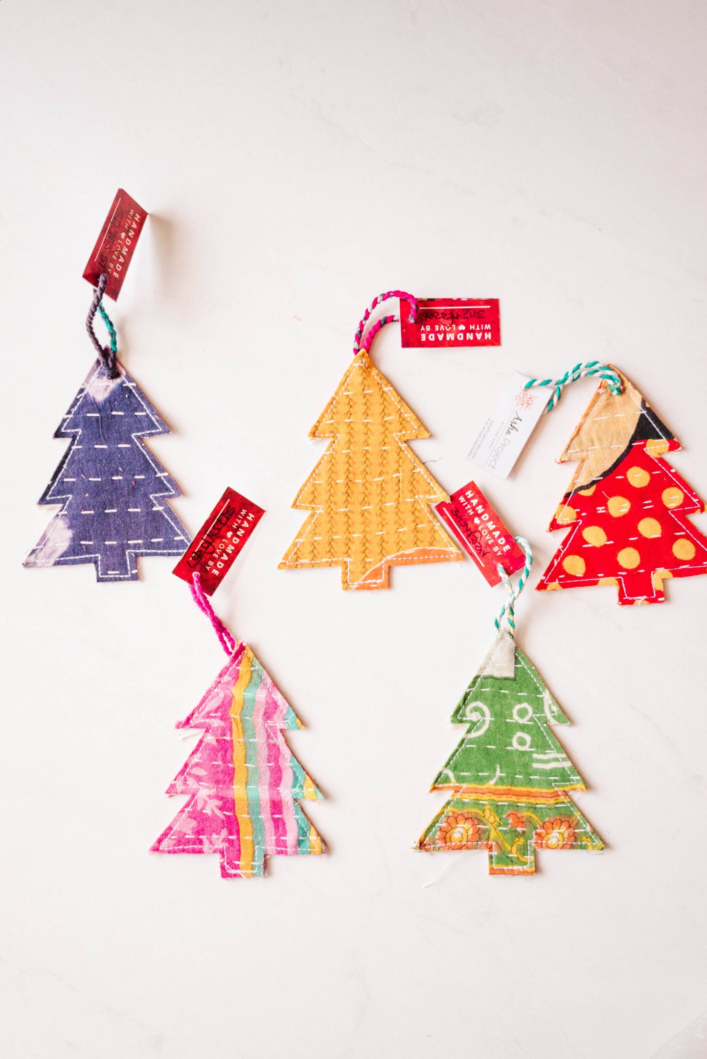 Kantha Christmas Ornaments | Tree