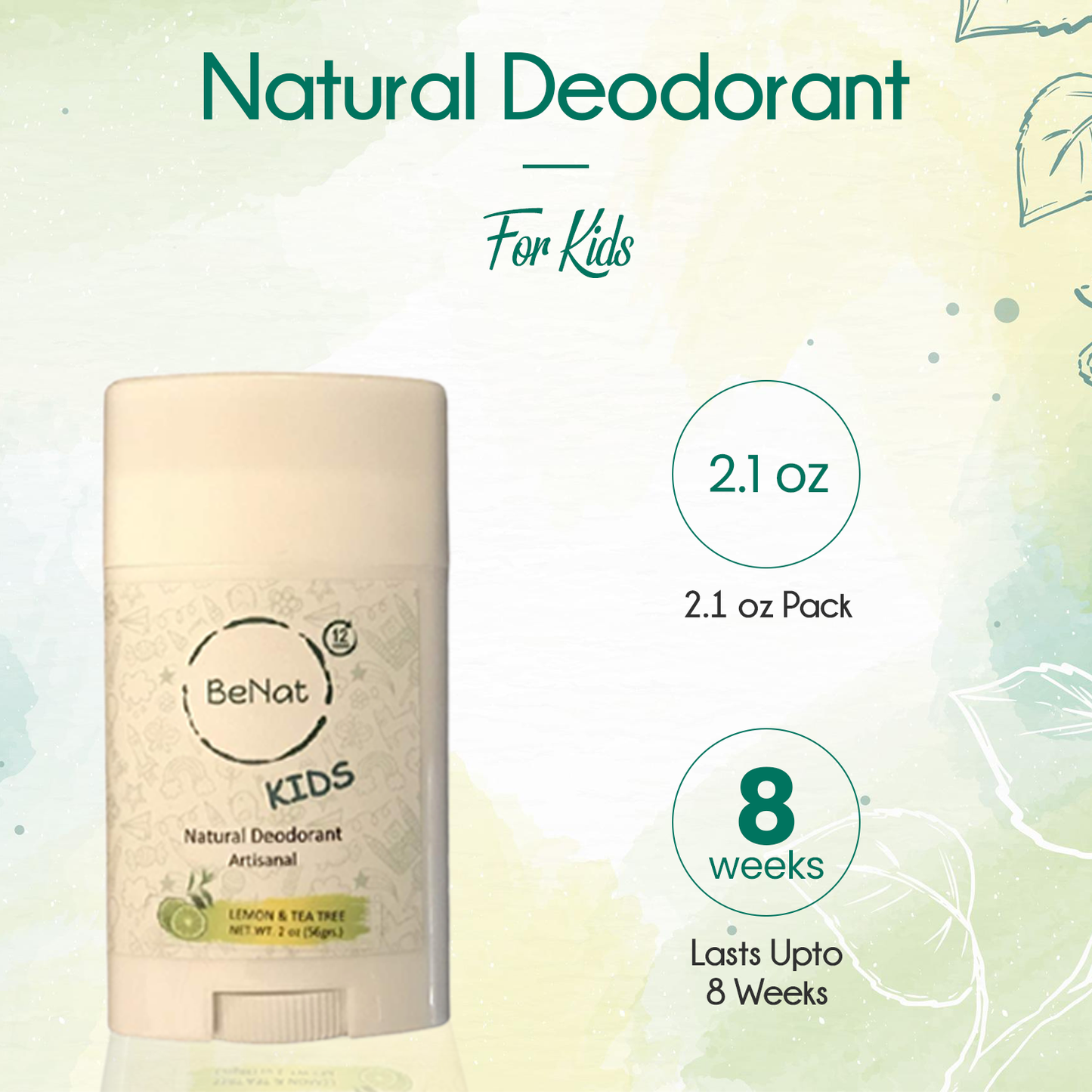 All-natural Deodorants for Kids & Teens: Teen Girls