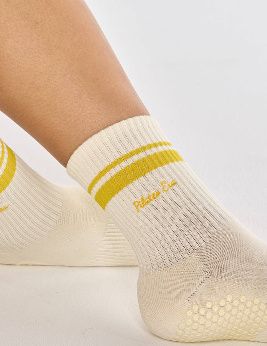 The Pilates Era Grip Sock: Honey