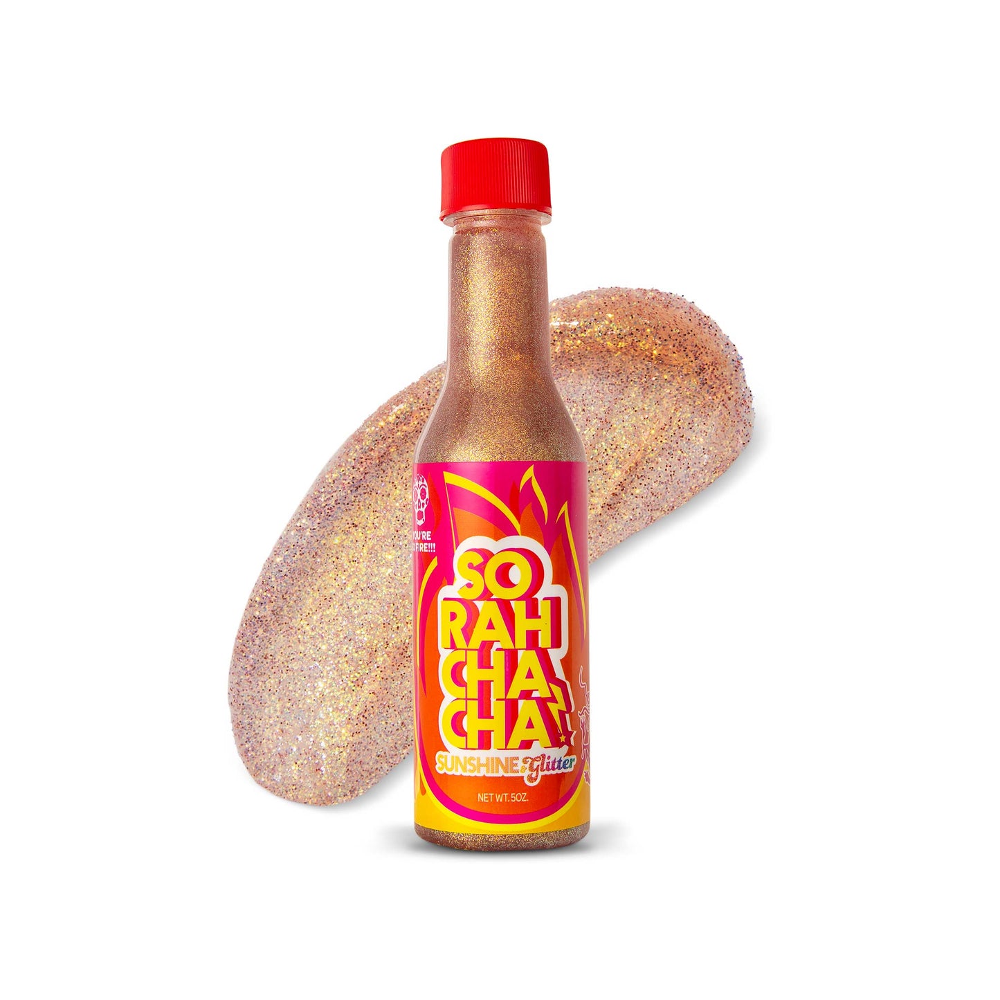 SoRahChaCha Biodegradable Glitter Aloe Body Gel