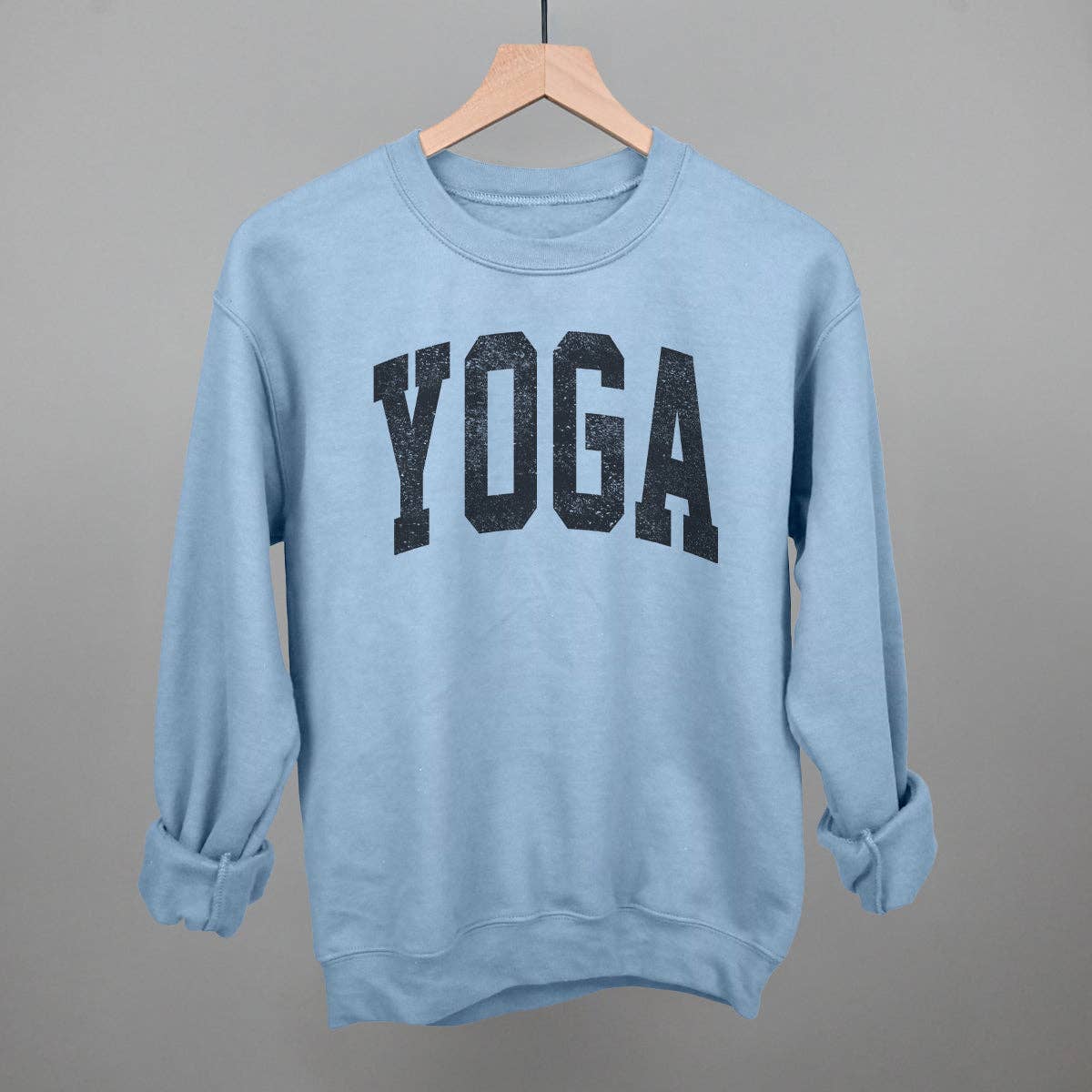 Yoga Arch: Smoke / M / Oversized Boxy Crew