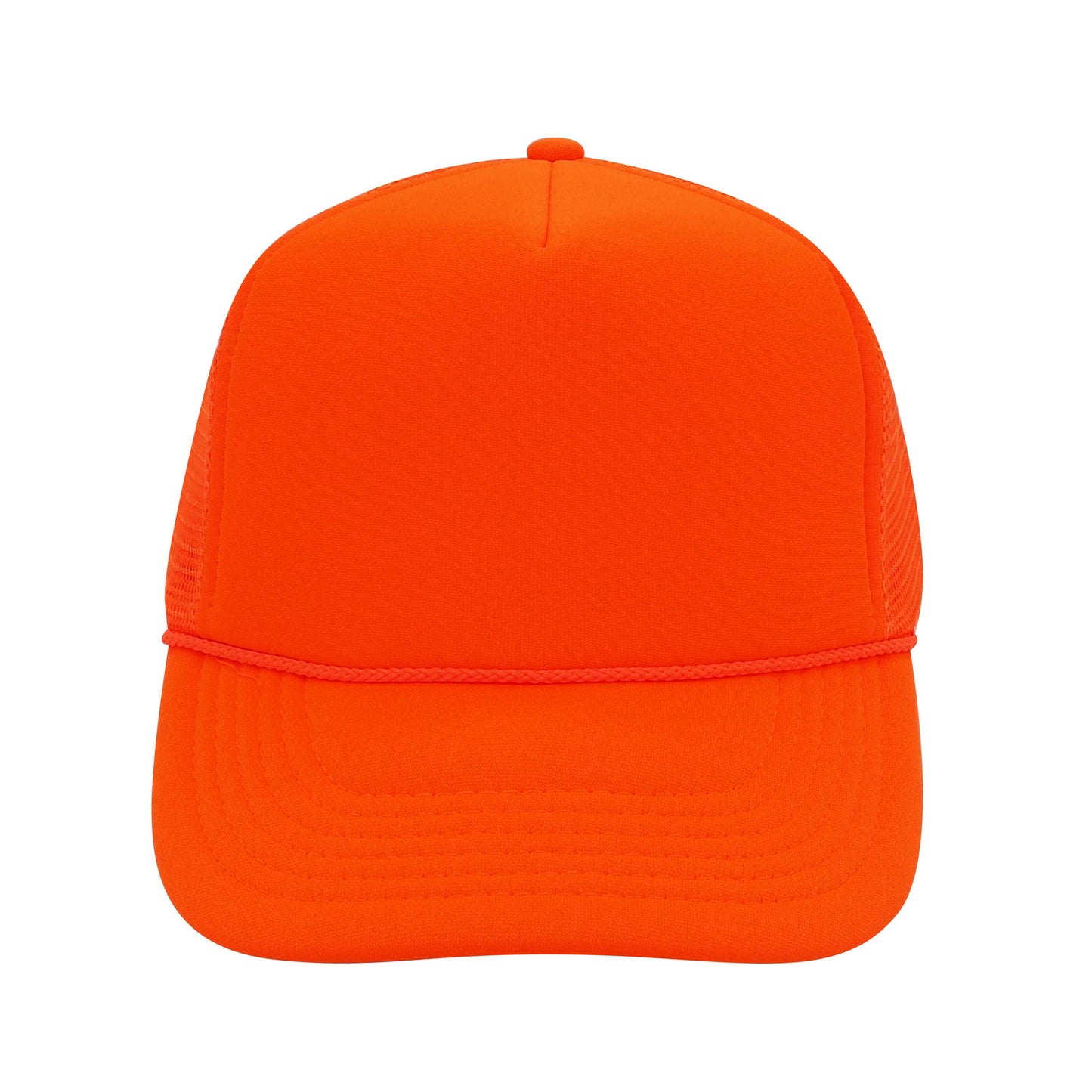Nissun Neon Color Foam Mesh Trucker Hats Caps, Blank Two Tone Snapbacks: Neon Pink