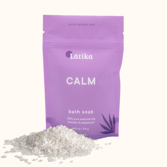 Calm – Lavender Mint Epsom Salt Soak 💜 Holiday 🎄Christmas