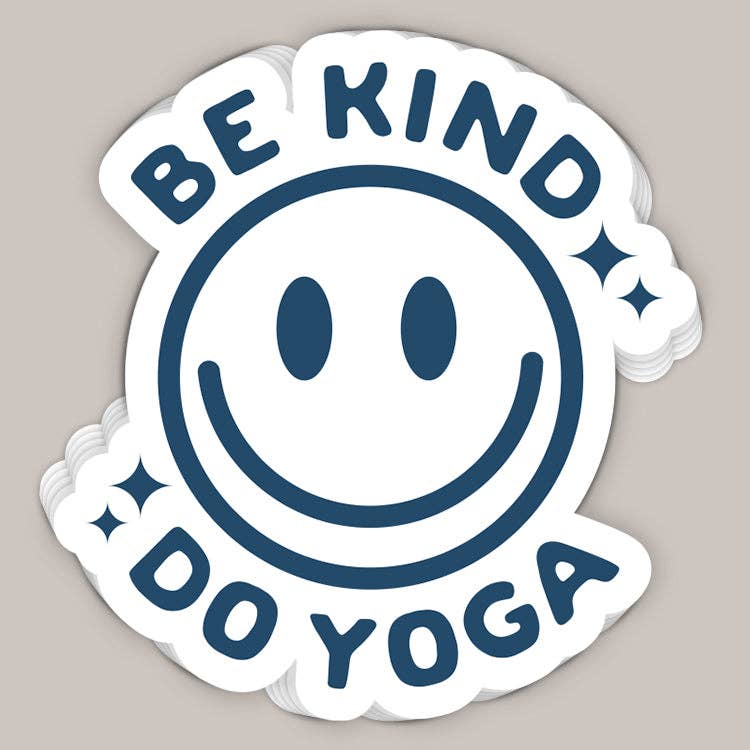 Be Kind, Do Yoga Decal: One Size