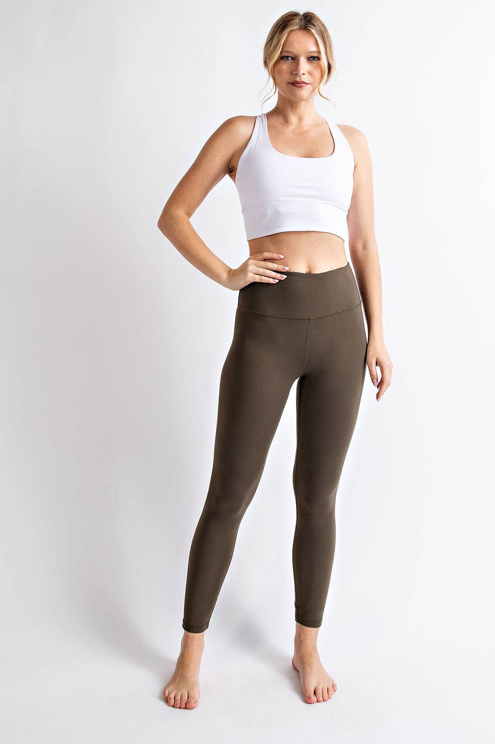 BUTTER SOFT BASIC FULL LENGTH LEGGINGS: Black / S-M-L(2-2-2)