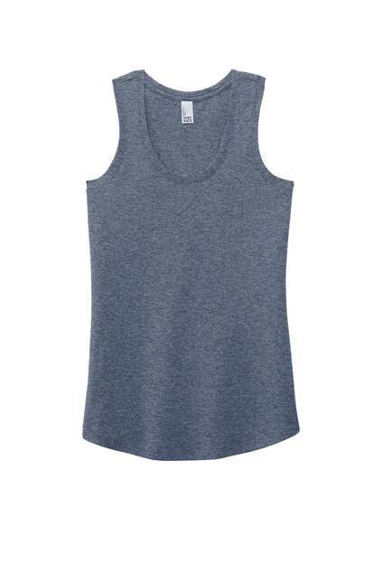 District Women’s Perfect Tri ® Racerback Tank: Turquoise Frost / L