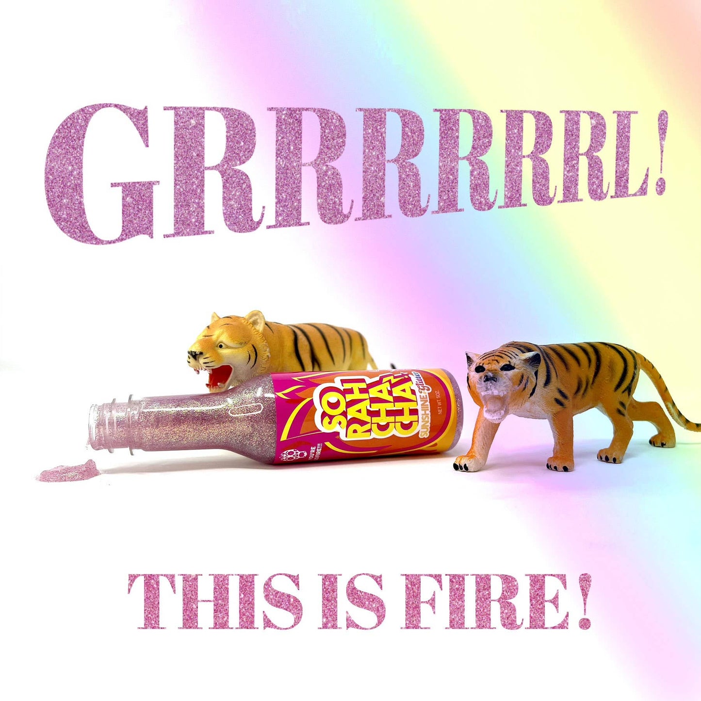 SoRahChaCha Biodegradable Glitter Aloe Body Gel